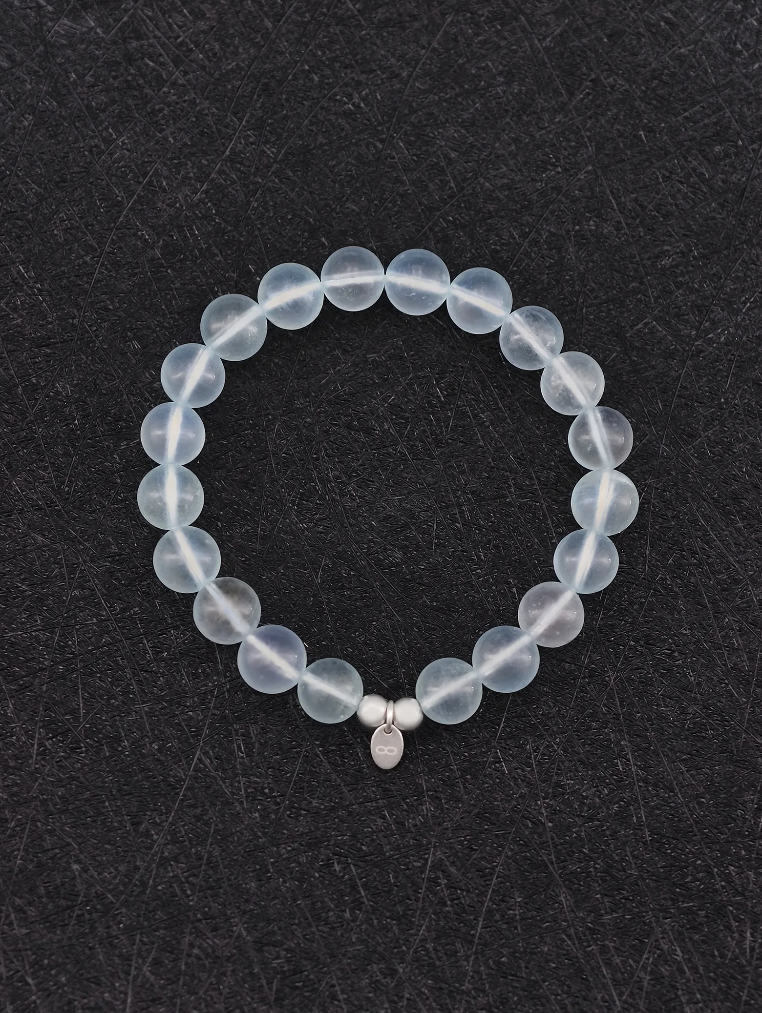Aquamarine 925 Sterling Silver Energy Bracelet