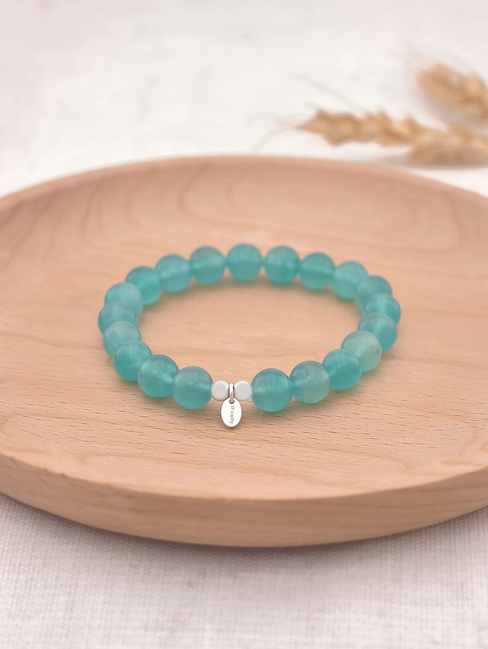 Amazonite Sterling Silver 925 Energy Bracelet