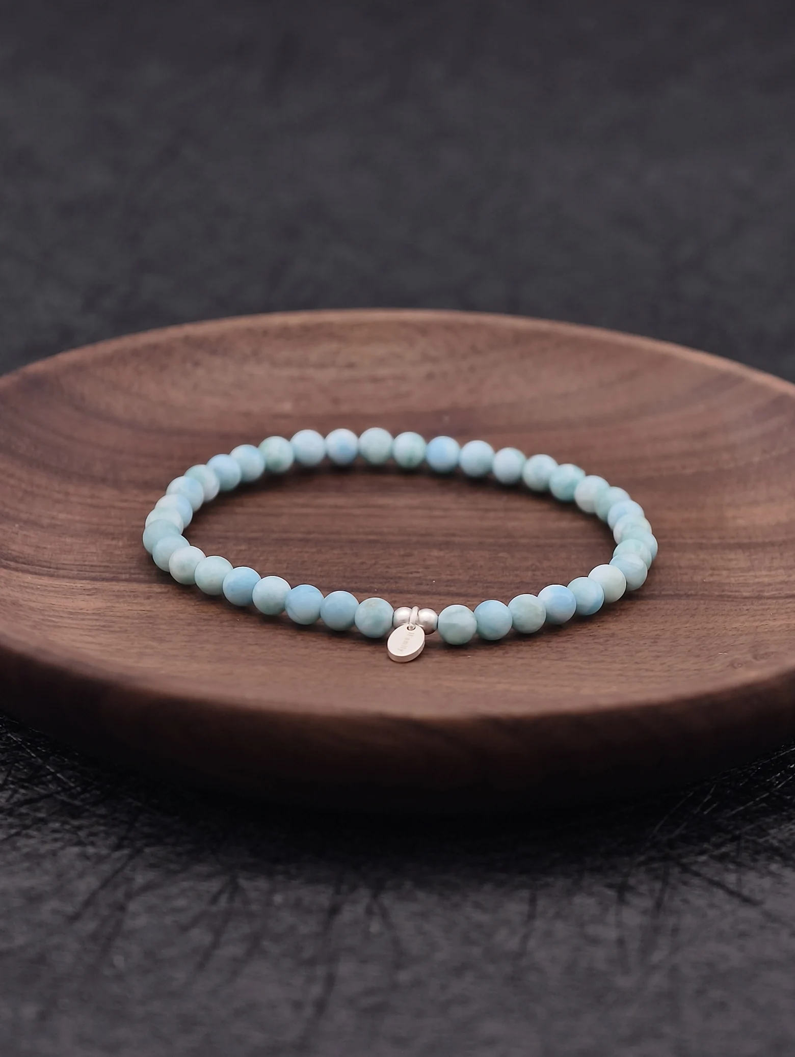 Larimar 925 Sterling Silver Energy Bracelet