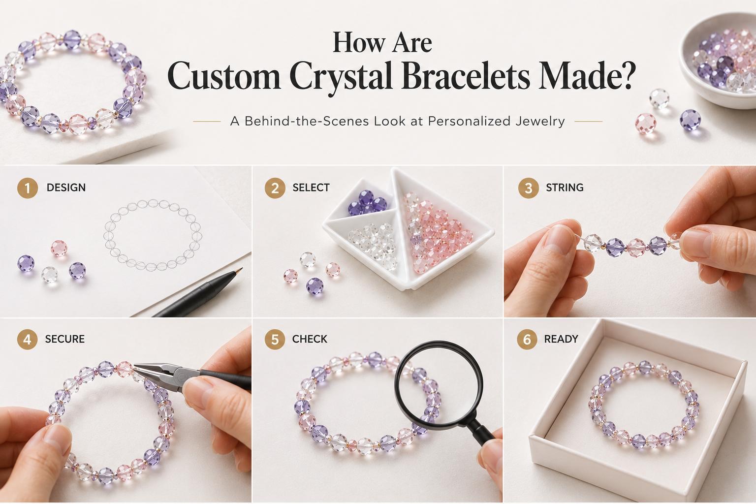 How Are Custom Bracelets Made? A Behind-the-Scenes Look at Personalized Jewelry