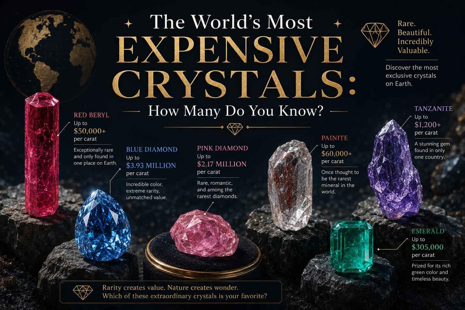 The World's Most Expensive Crystals: How Many Do You Know?