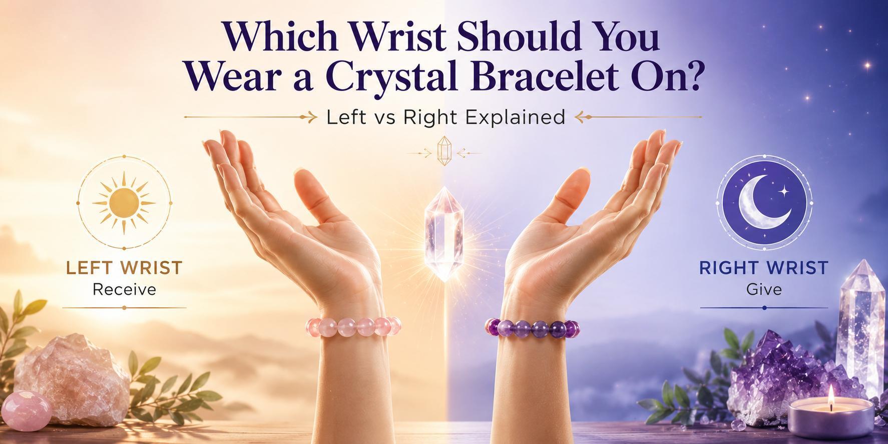 Which Wrist Should You Wear a Crystal Bracelet On? (Left vs Right Explained)