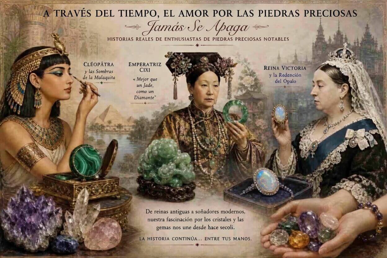 Celebrities and Royals Throughout History Who Were Obsessed with Crystals