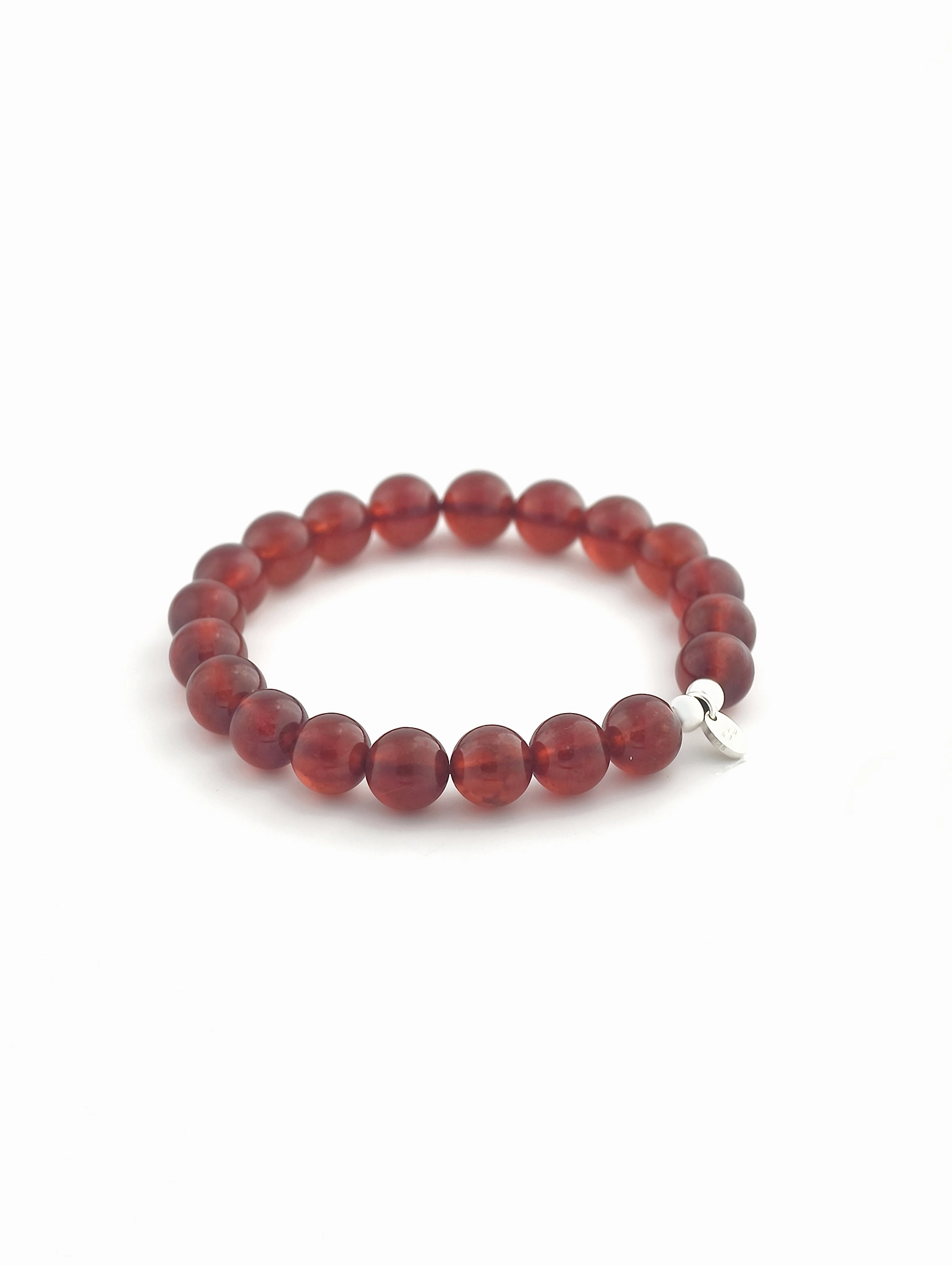 Spessartine Garnet 925 Sterling Silver Energy Bracelet