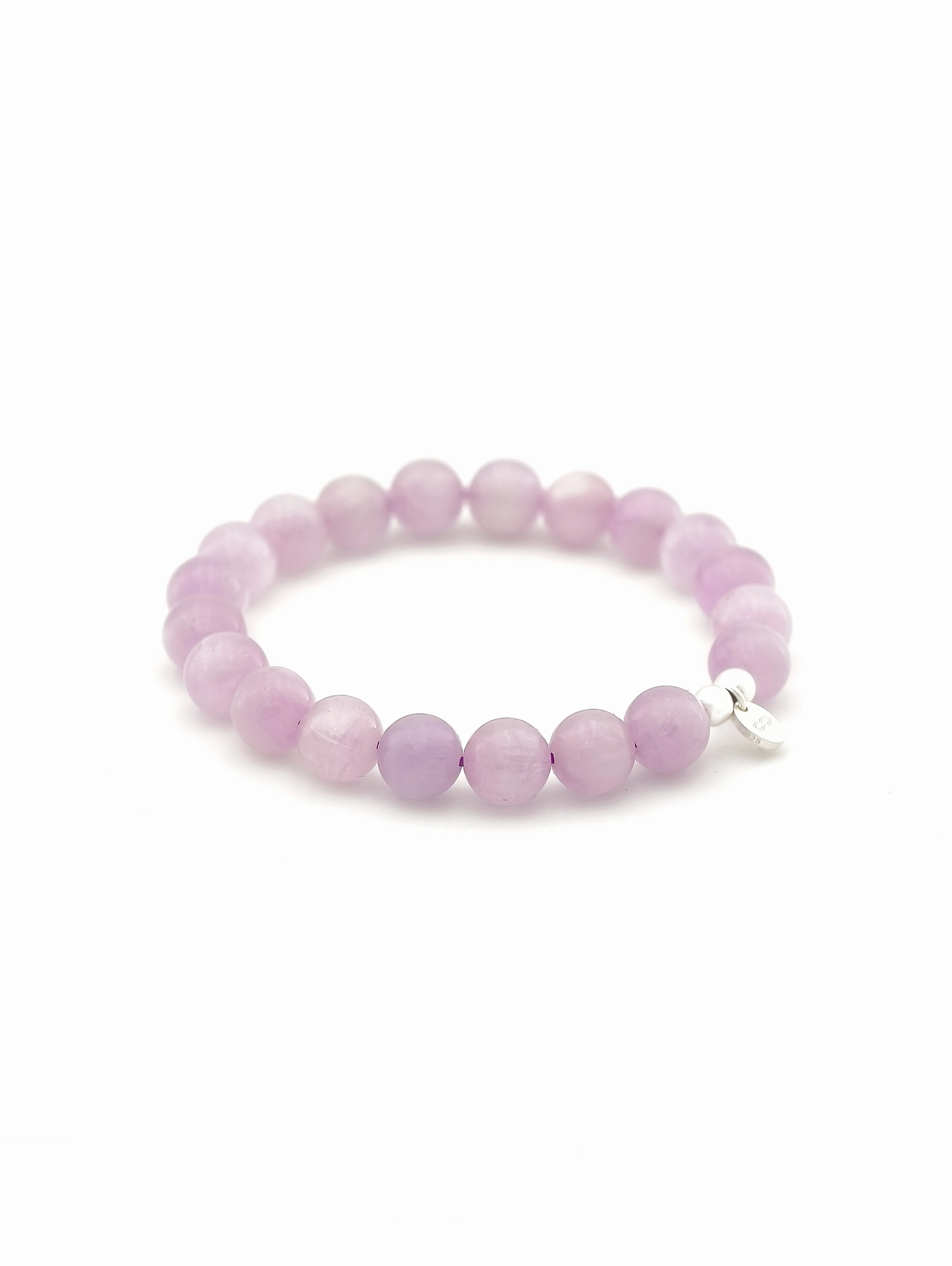 Kunzite 925 Sterling Silver Energy Bracelet