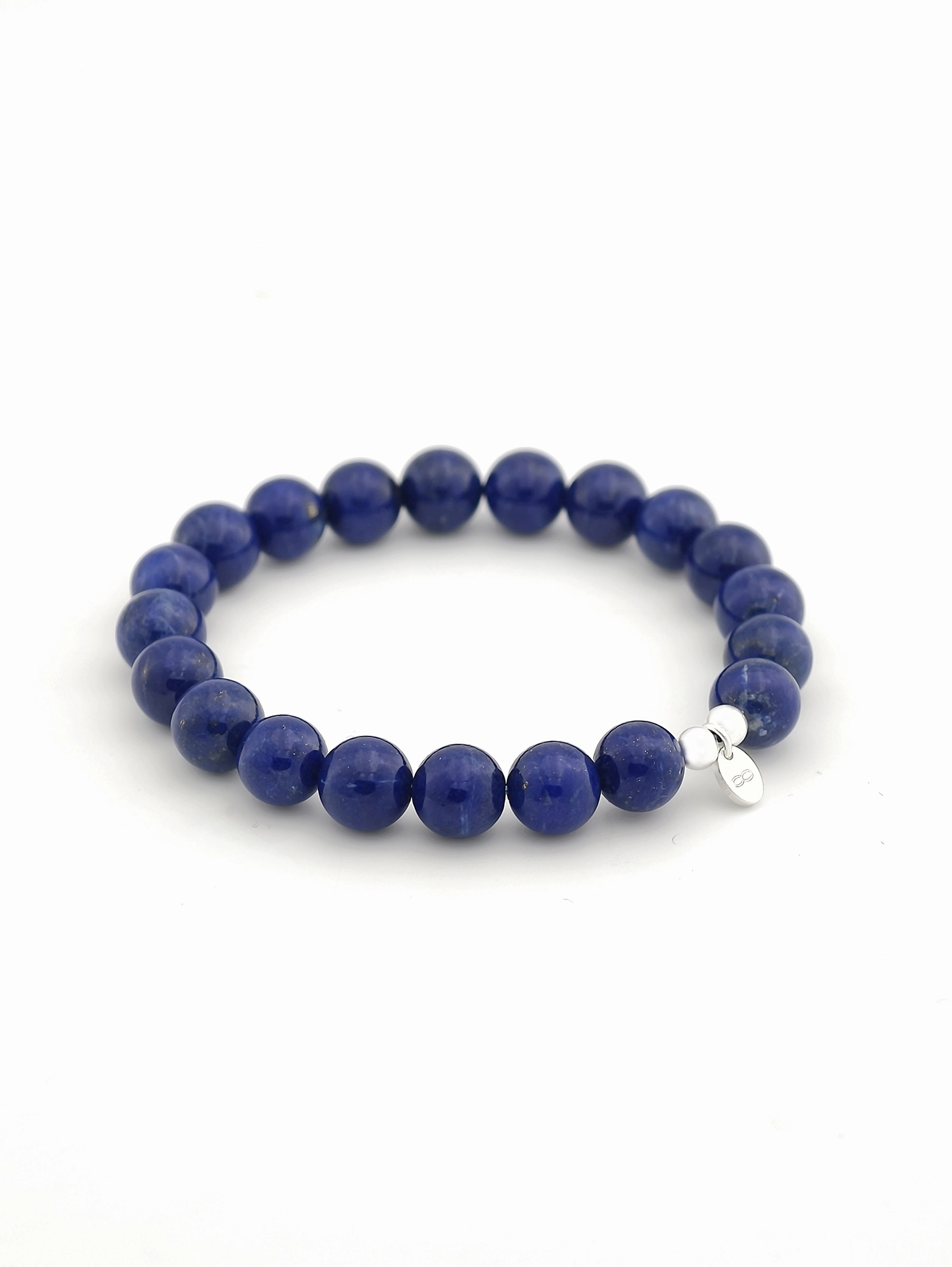 Lapis Lazuli 925 Sterling Silver Energy Bracelet