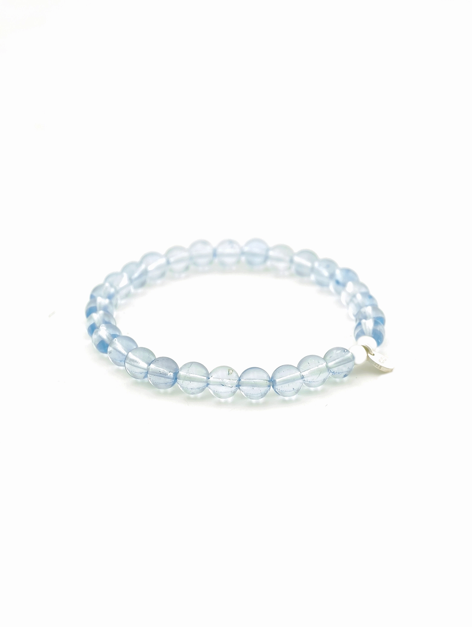 Blue Topaz 925 Sterling Silver Energy Bracelet