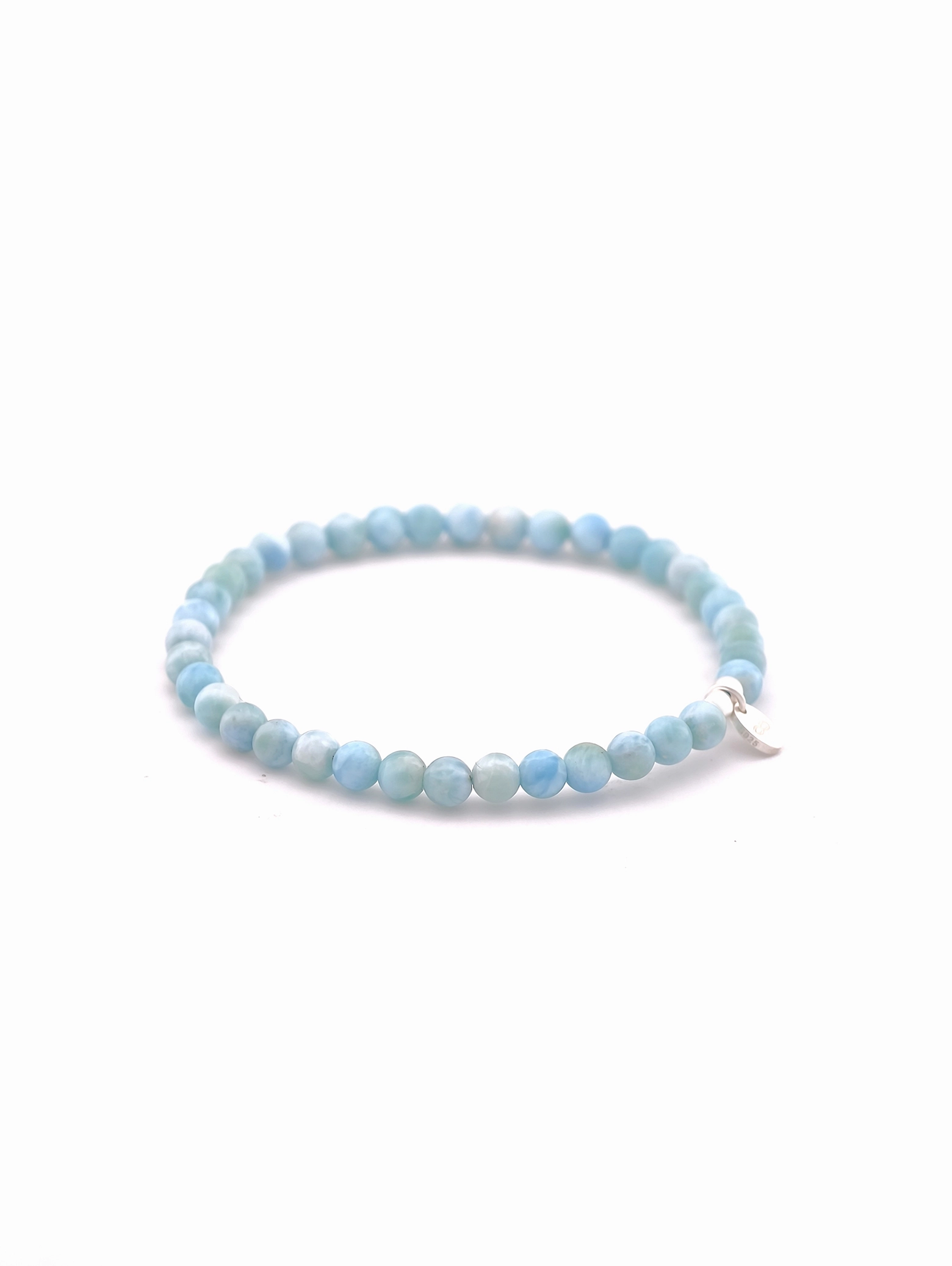 Larimar 925 Sterling Silver Energy Bracelet