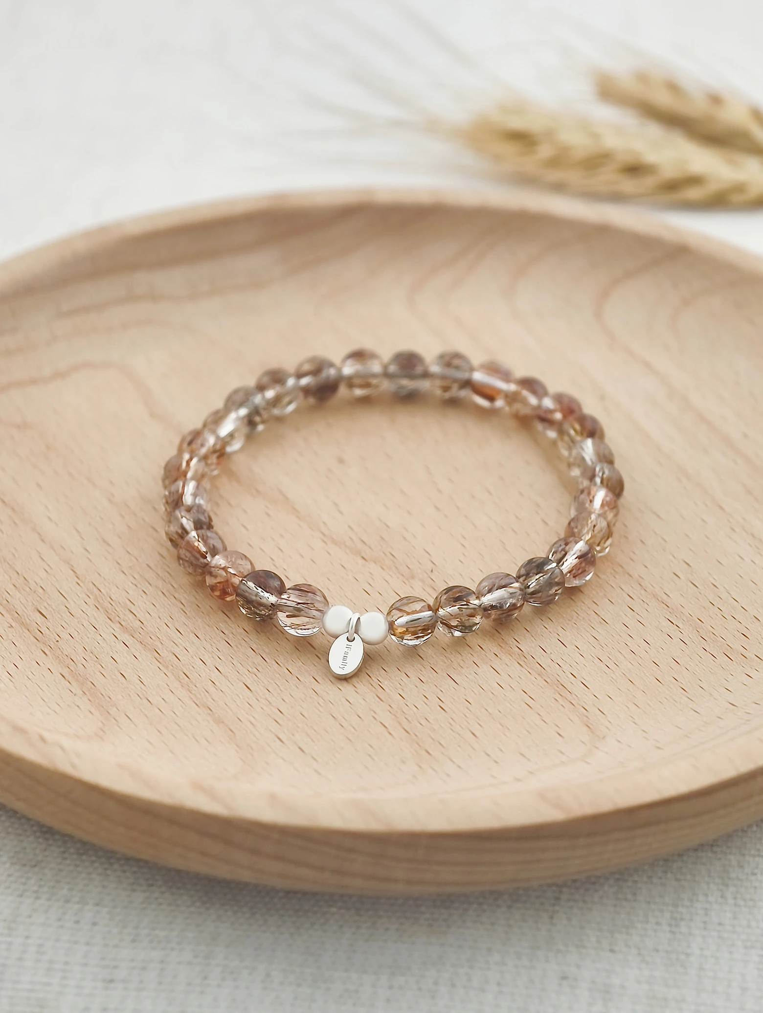 Bracelet en Super Seven et Argent Sterling 925