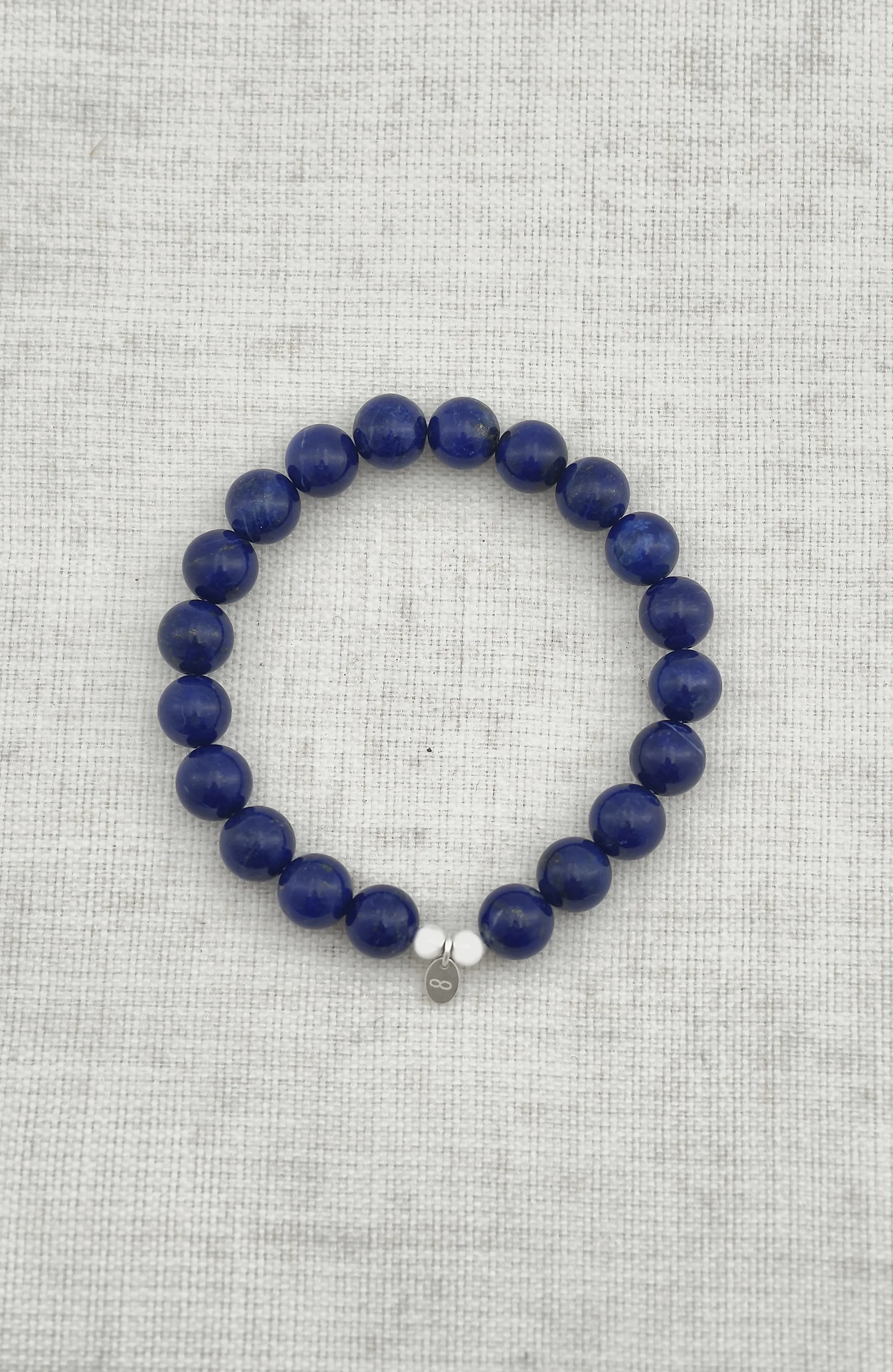 Lapis Lazuli 925 Sterling Silver Energy Bracelet