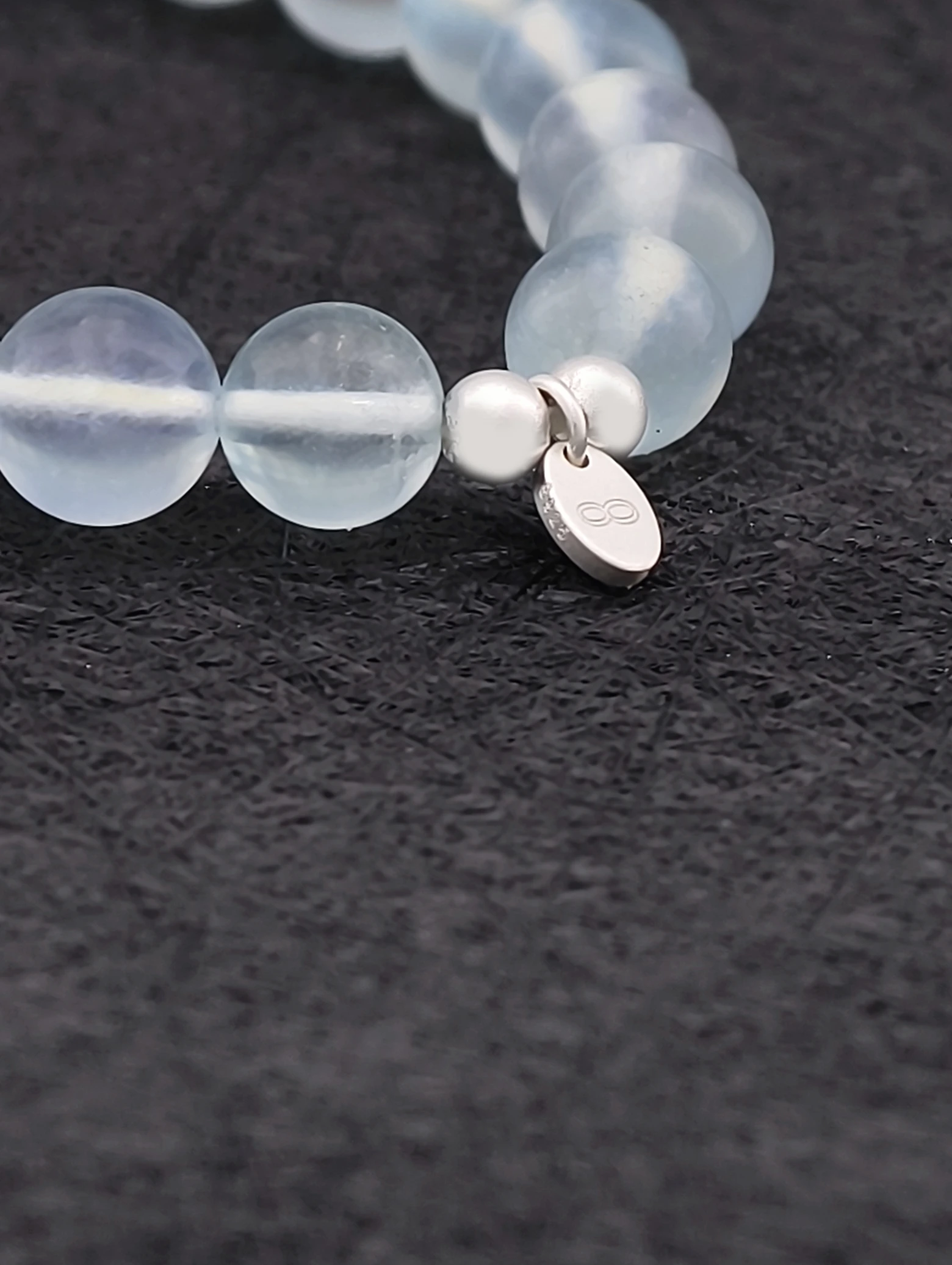 Aquamarine 925 Sterling Silver Energy Bracelet