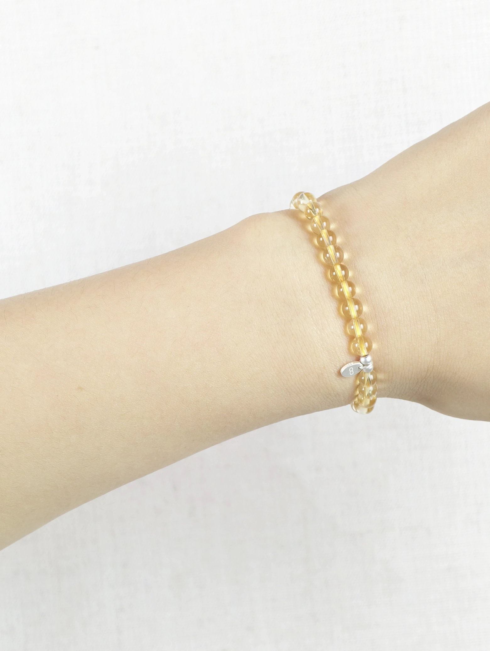 Pulsera de Citrino y Plata de Ley 925