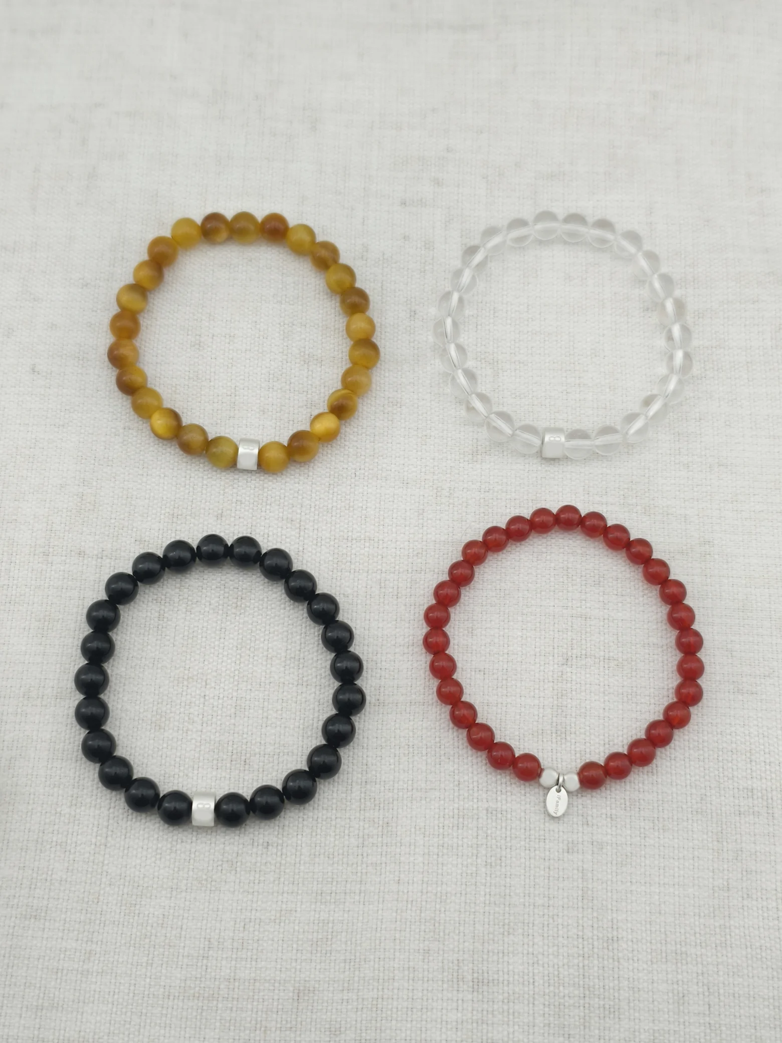 Set de Bracelets Bélier Gemmes & Argent 925
