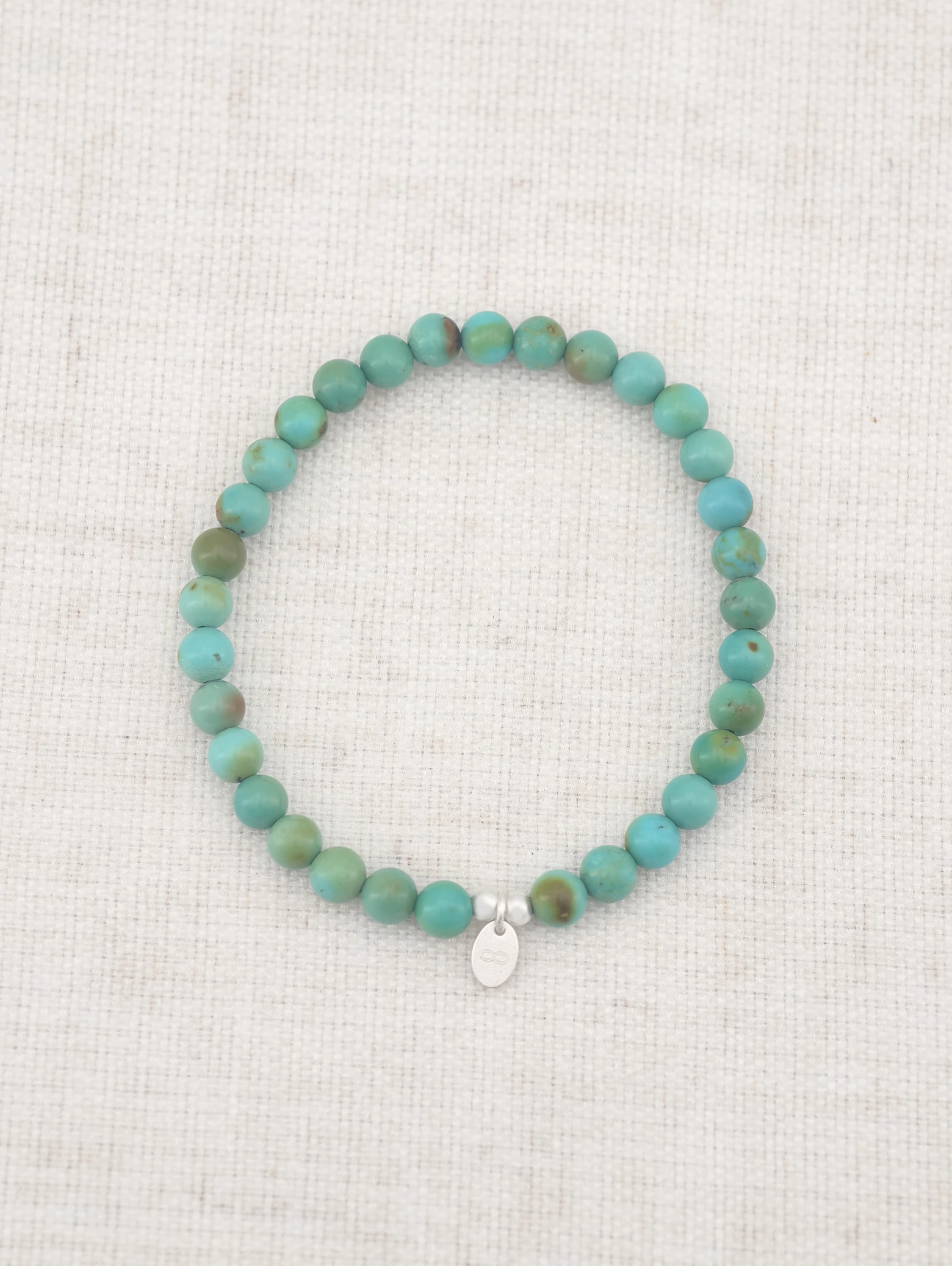 Premium Green Turquoise 925 Sterling Silver Energy Bracelet