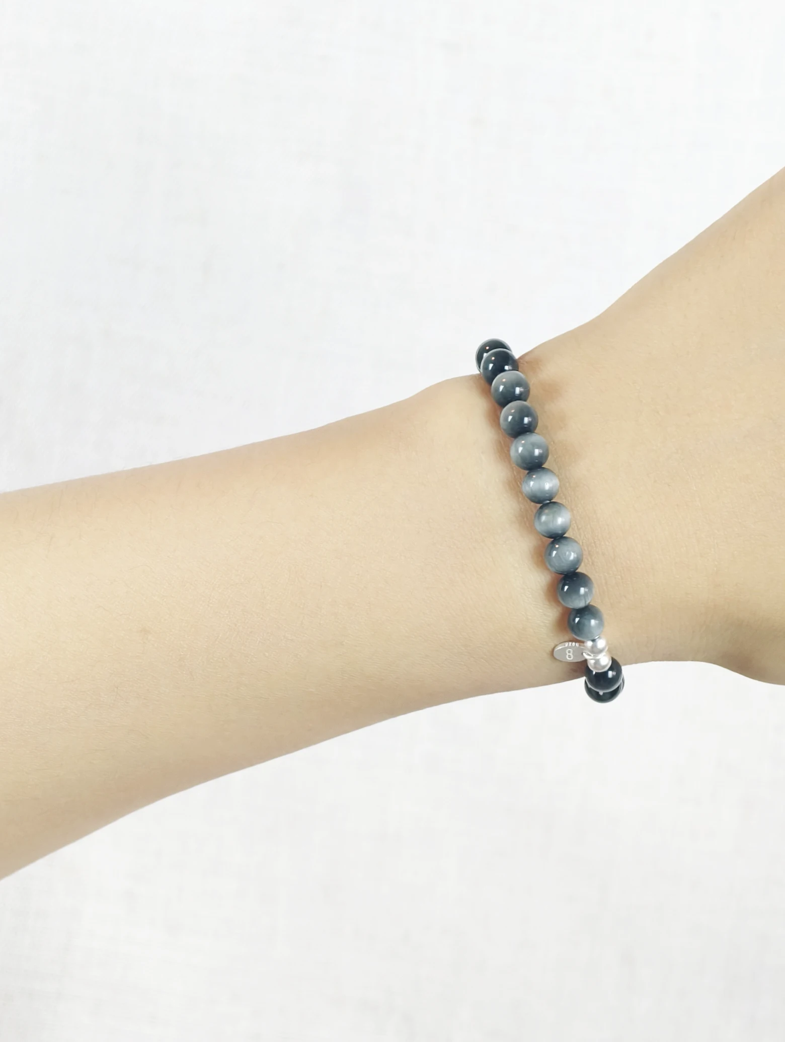 Pulsera de Ojo de Halcón y Plata de Ley 925