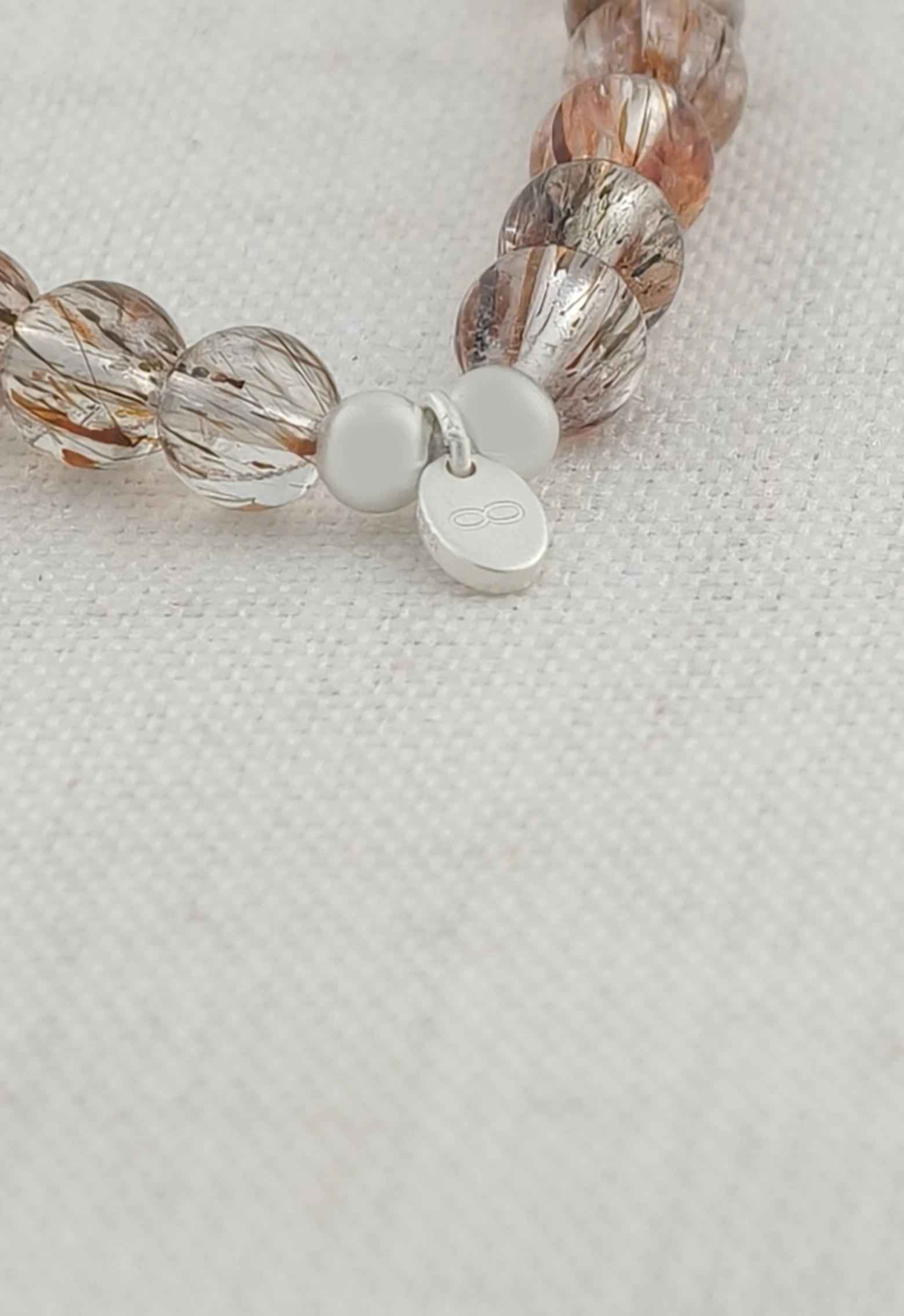 Bracelet en Super Seven et Argent Sterling 925