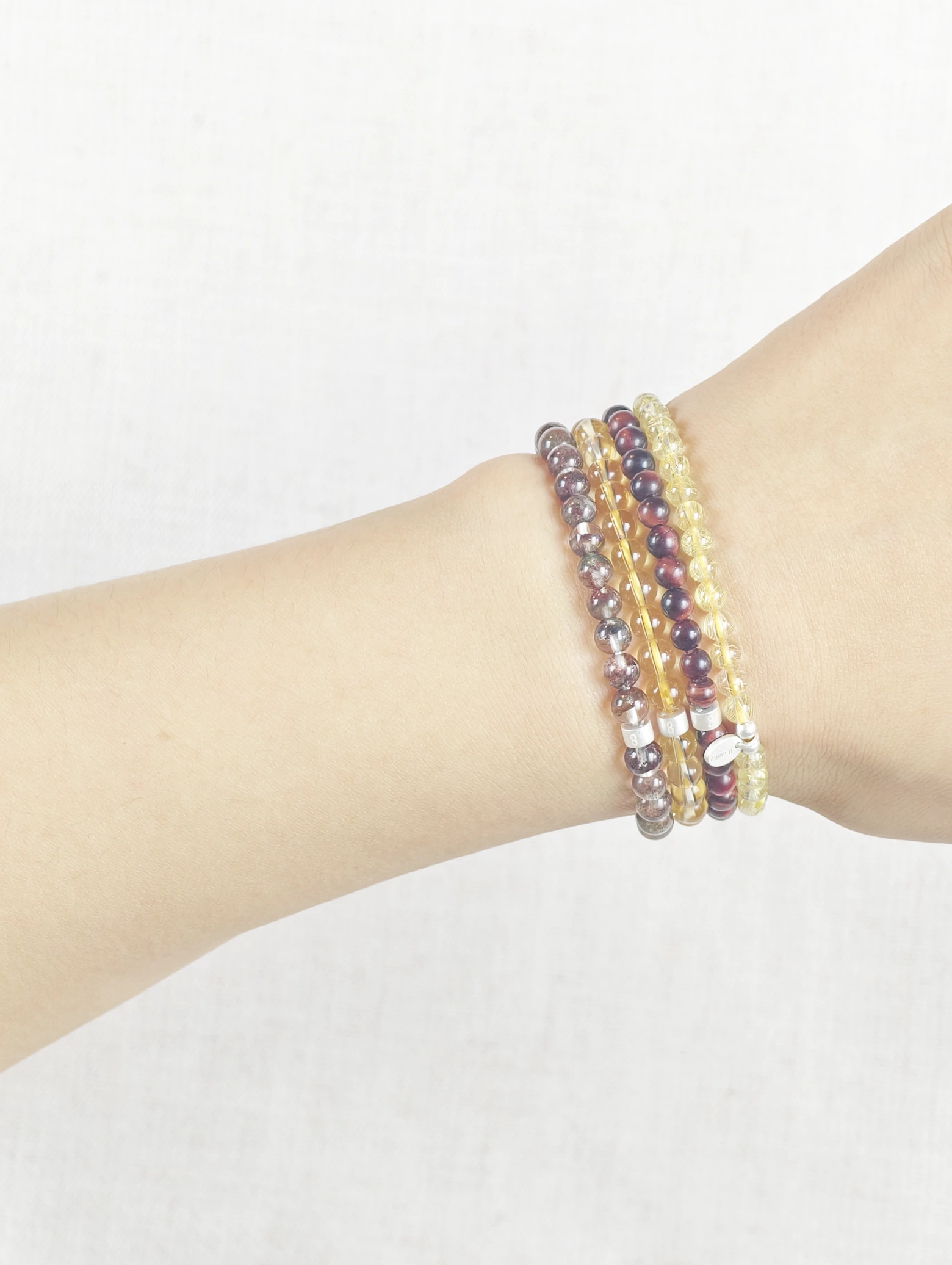 Set de Bracelets Lion Gemmes & Argent 925