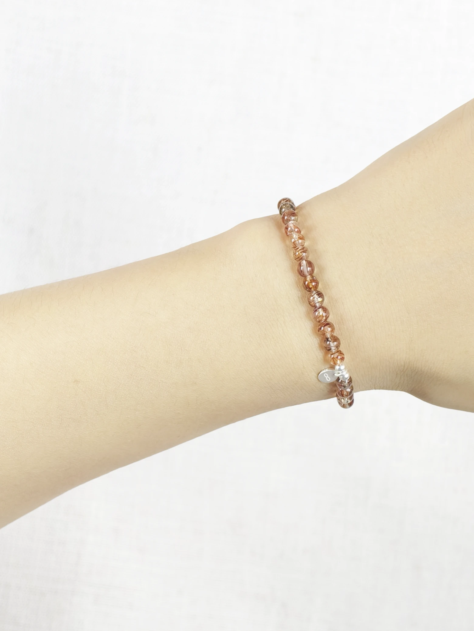 Bracelet en Super Seven et Argent Sterling 925