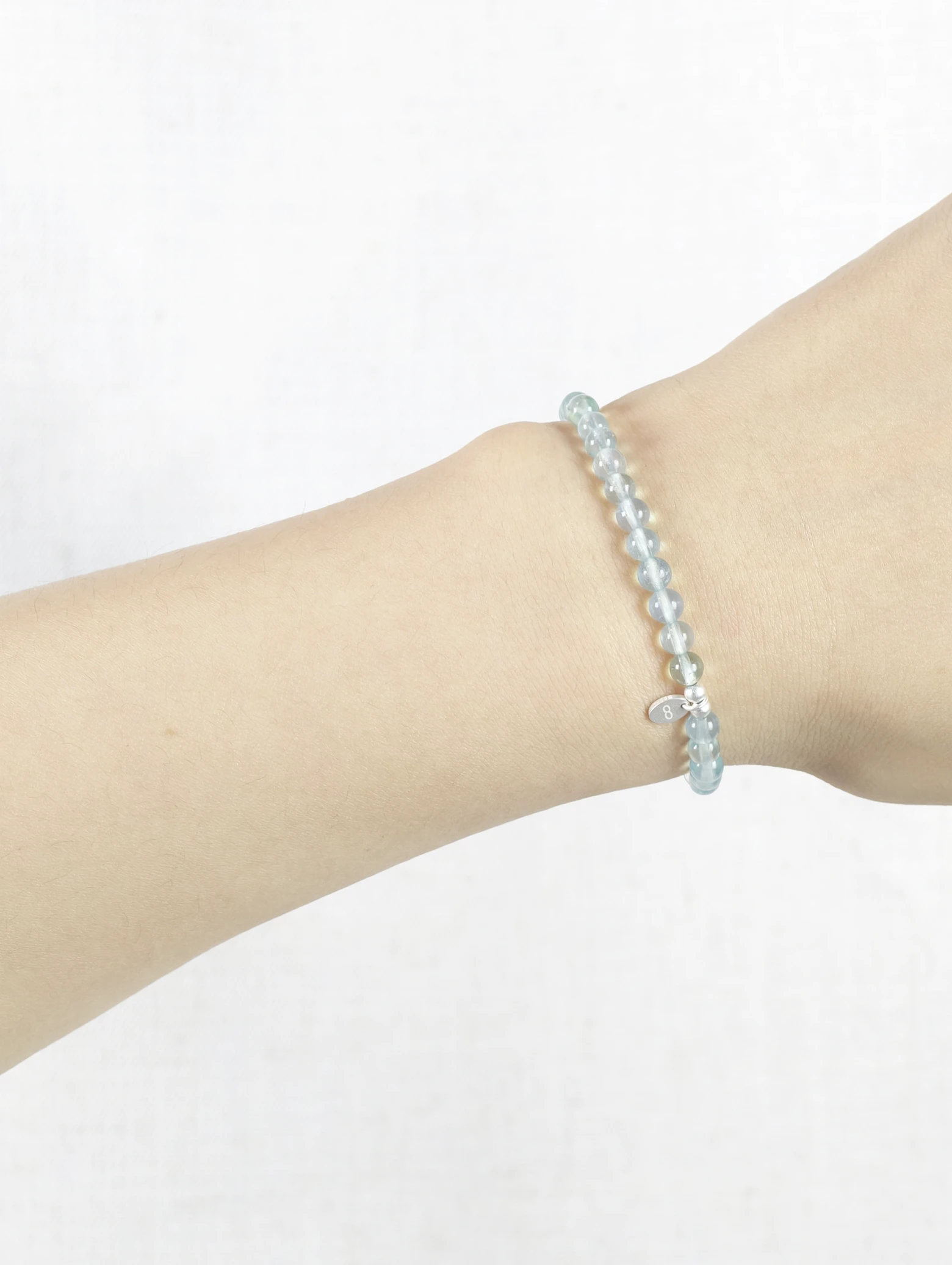 Aquamarine 925 Sterling Silver Energy Bracelet