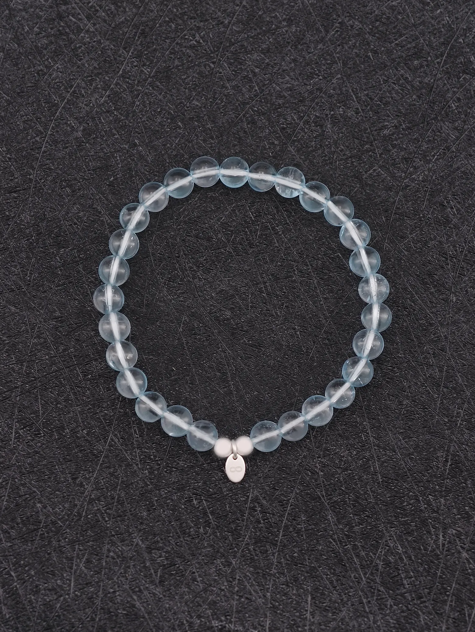 Blauer Topas 925er Sterlingsilber Armband