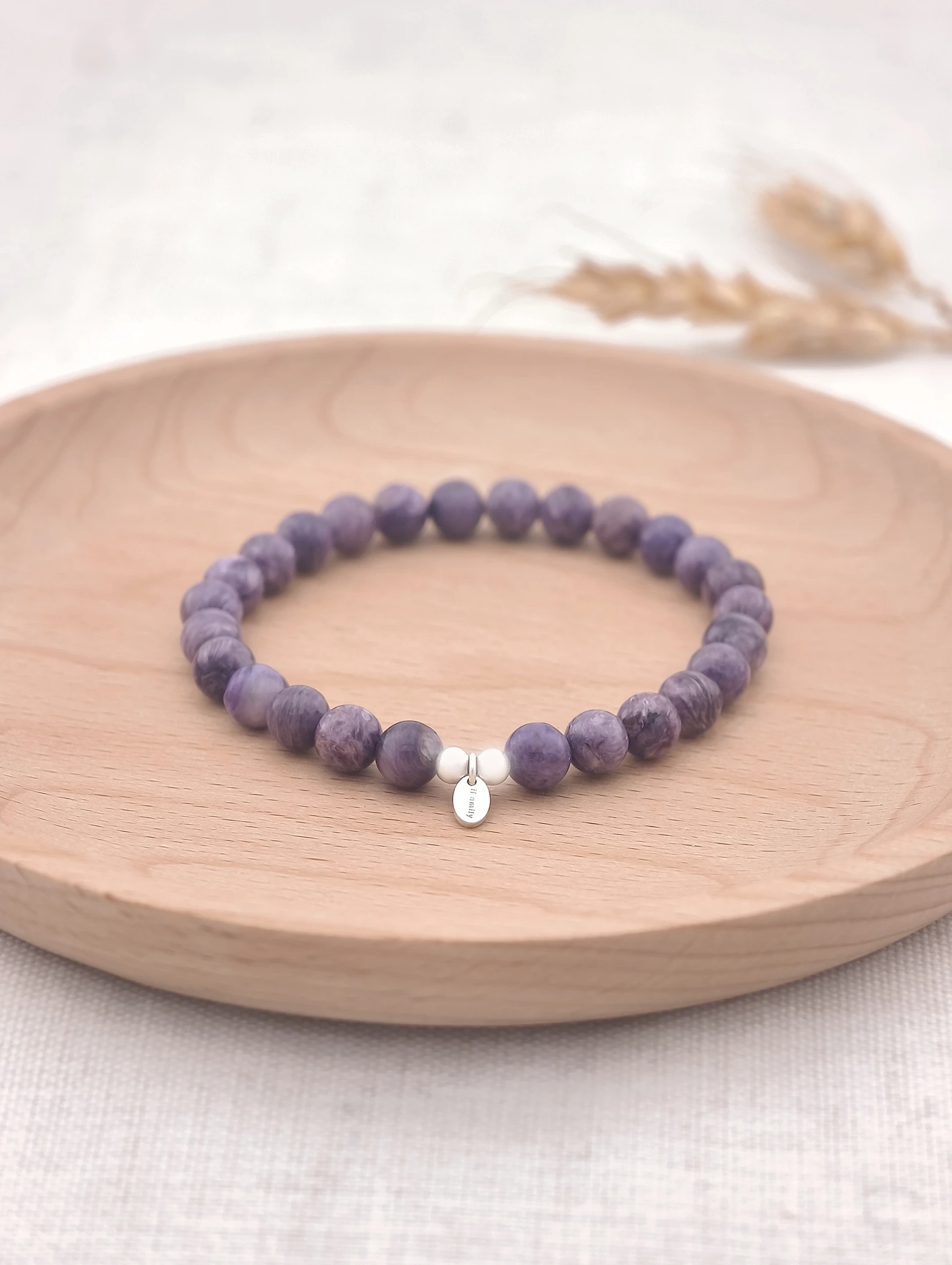 Charoit 925er Sterlingsilber Armband