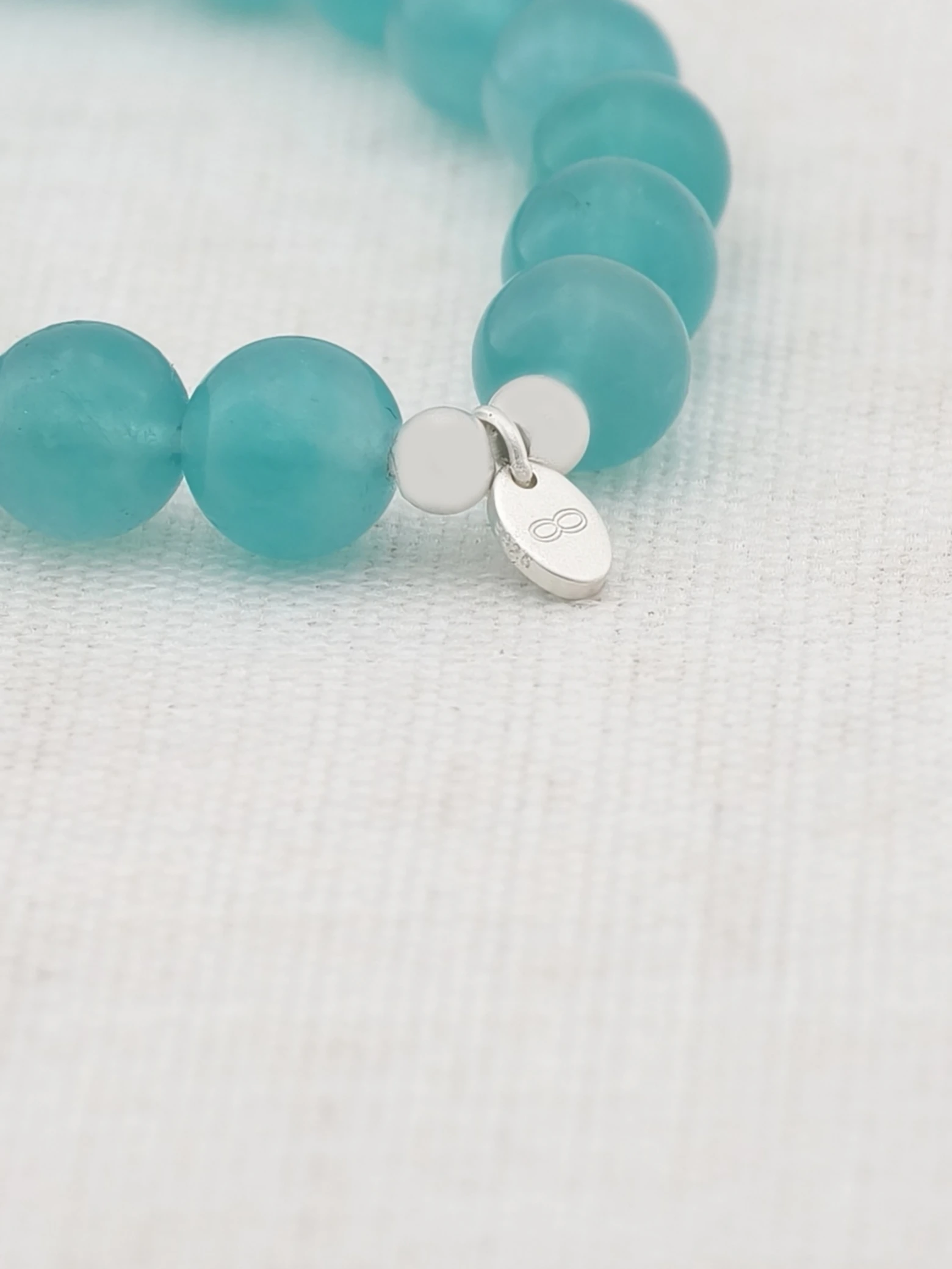 Amazonite Sterling Silver 925 Energy Bracelet