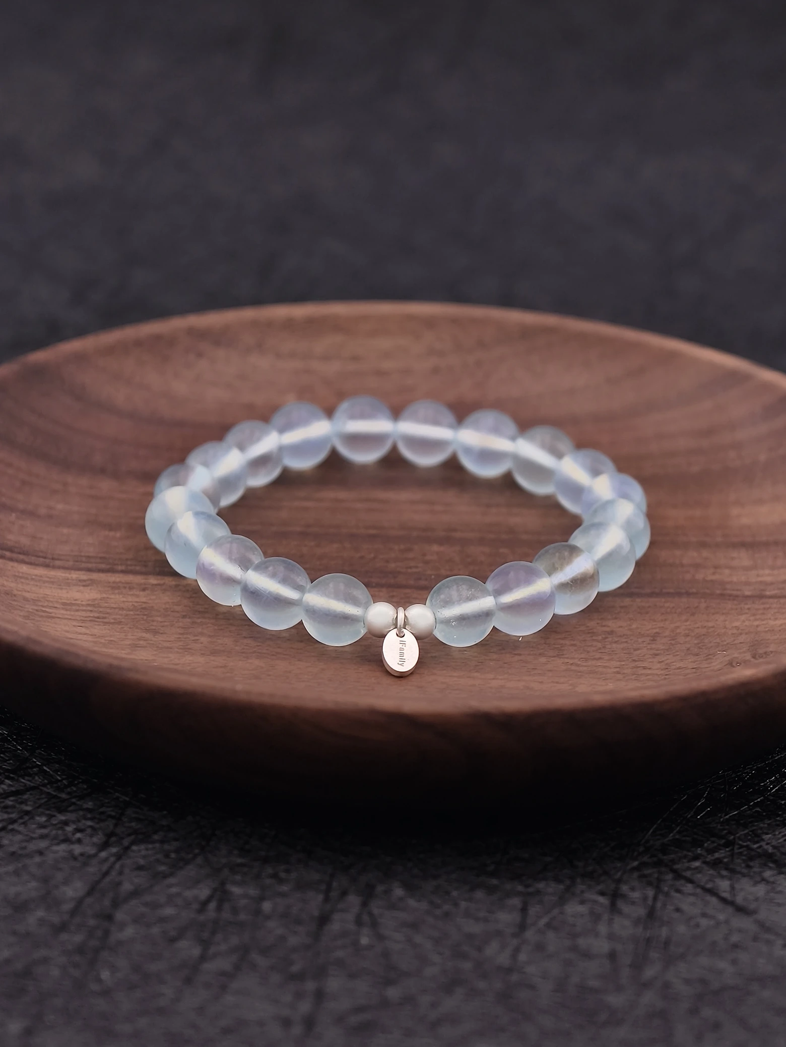 Aquamarine 925 Sterling Silver Energy Bracelet