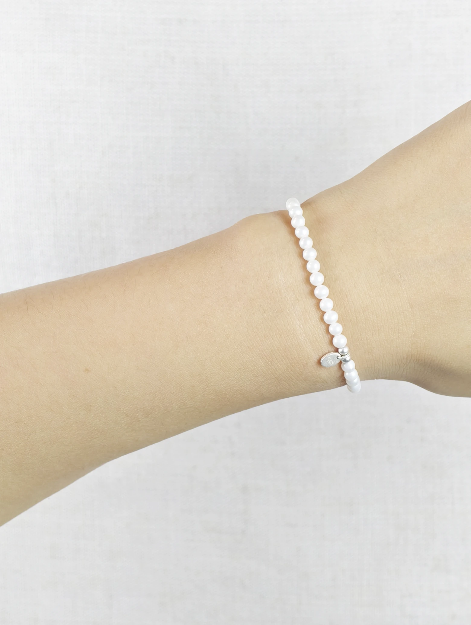 Süßwasserperlen 925er Sterlingsilber Armband