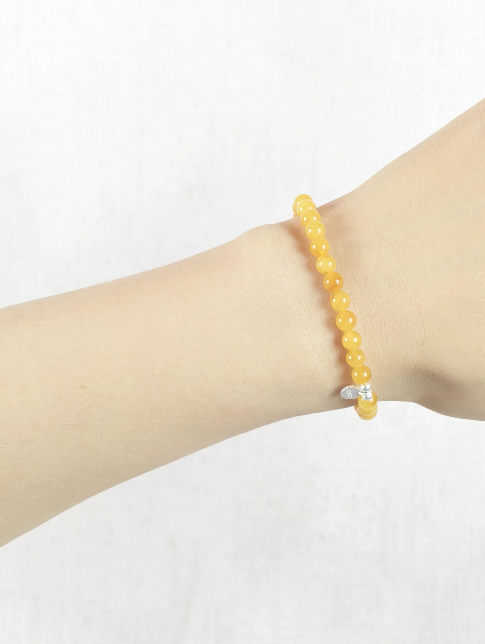 Natural Butterscotch Baltic Amber 925 Sterling Silver Energy Bracelet