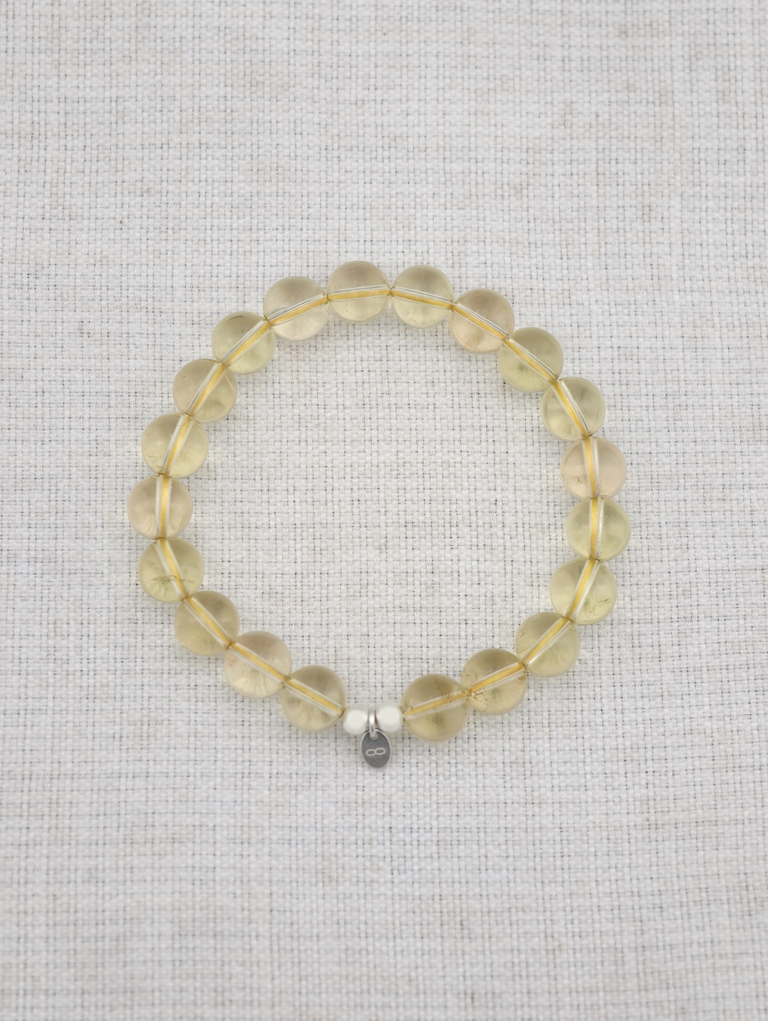 Pulsera de Citrino y Plata de Ley 925