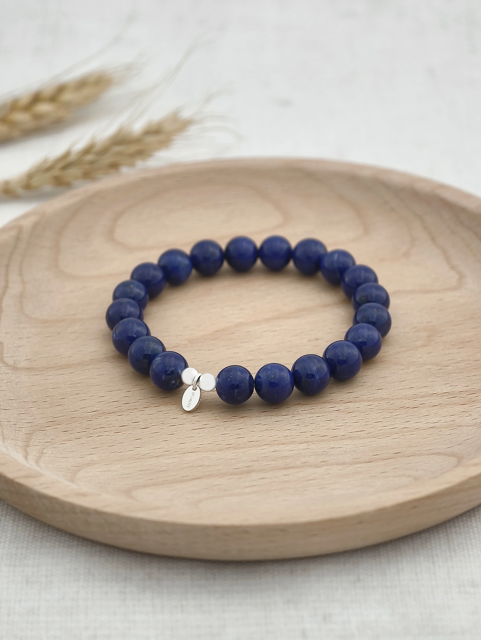 Lapis Lazuli 925 Sterling Silver Energy Bracelet
