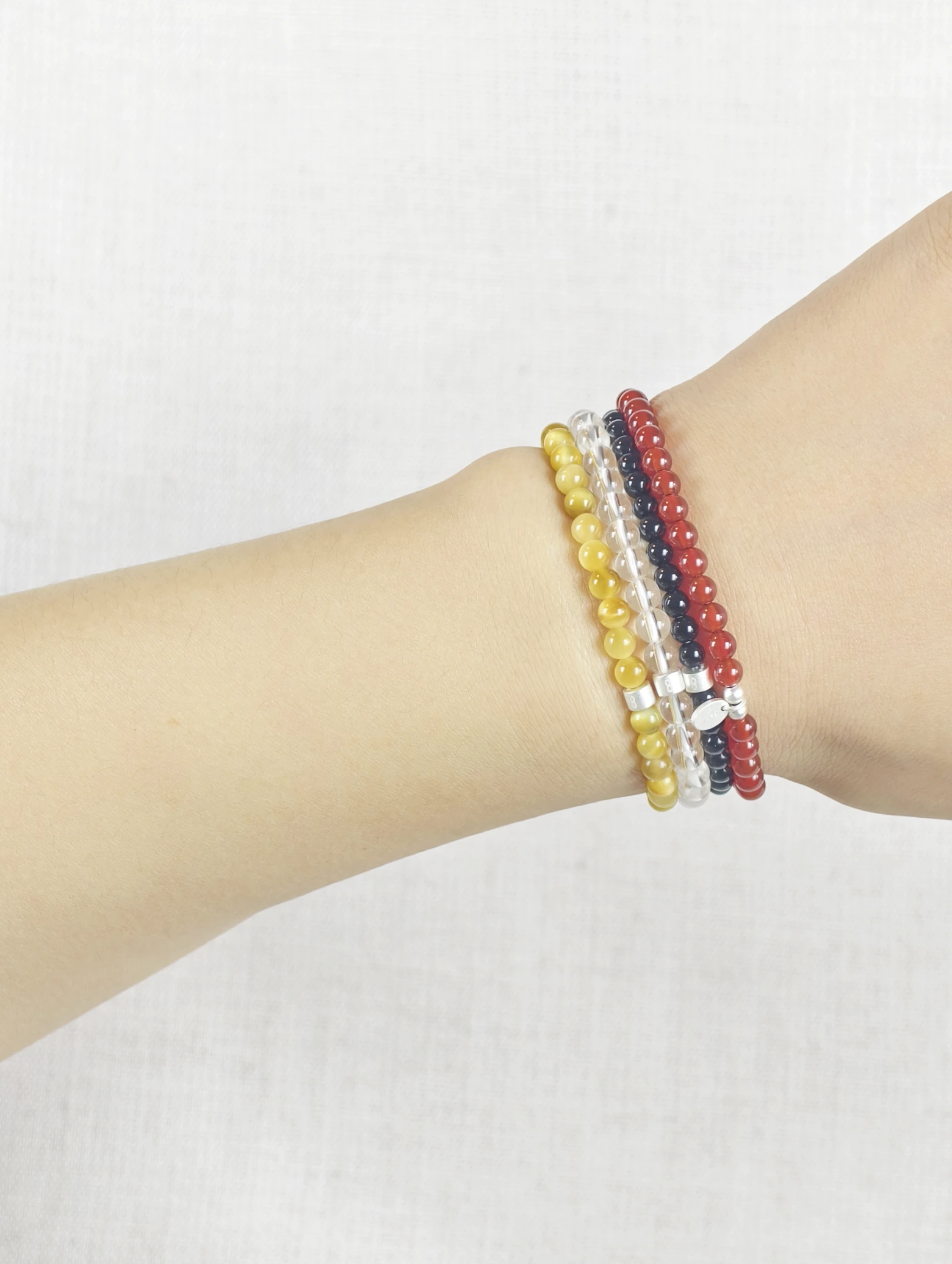 Set de Bracelets Bélier Gemmes & Argent 925