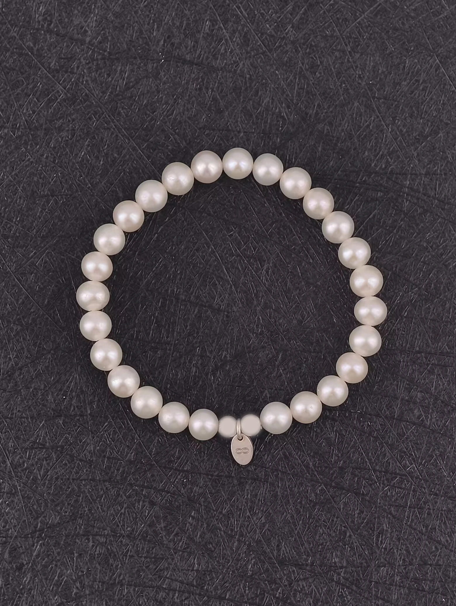 Süßwasserperlen 925er Sterlingsilber Armband
